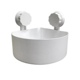 Bathroom Shower Shelf Storage Plastic Suction Cup Bathroom Kitchen Corner Storage Rack Organizer Shower Shelf 2JY26