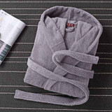 Bathrobe men Male Hooded plus size XXL Thick warm Winter Dressing Gown Men's Long Robe Mens Wedding Bridesmaid Robe white