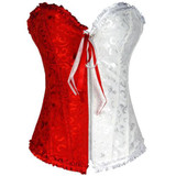 Basque Bustier Lace Up Slim Corsets Sexy Women Body Dress Corset Cincher Lingerie   Lingeries