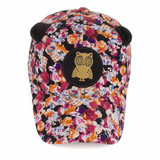 Baseball Caps for Women Owl Floral Printed Snapback hats Adjustable Summer Hat Amazing