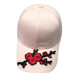 Baseball Cap Women Men Couple Applique Floral Baseball Cap Unisex Snapbacks fashion Flat Hat Gorras Mujer Chapeau Femme#5