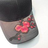 Baseball Cap Women Men Couple Applique Floral Baseball Cap Unisex Snapbacks fashion Flat Hat Gorras Mujer Chapeau Femme#5