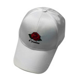 baseball cap Women Embroidery Adjustable Strap Flowers cap gorras hats Cotton Baseball Cap Snapback Caps Hip Hop Hats 1767 P40