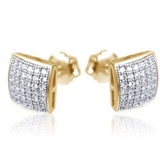 White Micro Pave Crystal Metal Zircon