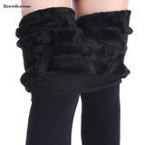 Barathrum Autumn Winter Fashion Women's Plus Cashmere Tights High Quality Knitted Velvet Tights Elastic Slim Warm Thick Tights