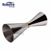 Bar Cocktail Jigger Mr Slim Style 304 Stainless Steel Double Jigger 45 / 60 ML 2017 New Bar Measure Jigger Bar Tools