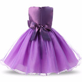 Baptism Newborn Girl Dress Summer 2017 Princess Kids Clothes Wedding Party Costume for Children 1 Years Girls Birthday Dresses