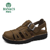 BANGCHUSHI Top quality sandal 2017 men sandals summer genuine leather sandals men outdoor shoes men leather sandals plus size