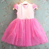 Party Girl Lace Dress 2017 Summer Anna Elsa Dress For Girls Kids Princess Dress Baby Girls Costume For Children Clothing