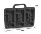 Party Drink Ice Cube Tray Cool Pistol Gun Style Ice Cube Mold Ice Cream Maker Mould Tool Kitchen Bar Accessories