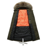 Parka Men Coats Winter Jacket Men Thicken Fur Hooded Outwear Warm Coat Top Brand Clothing Casual Mens Coat Veste Homme Tops