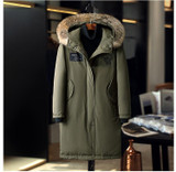 Parka Men Coats Winter Jacket Men Thicken Fur Hooded Outwear Warm Coat Top Brand Clothing Casual Mens Coat Veste Homme Tops