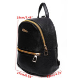Osmond Backpacks Womens Leather Backpack Children Backpacks Mini Women Back Pack Backpacks for Teenage Girls Rucksack Mochilas