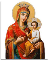 Orthodox icon Christian Religi Oil Painting By Numbers No Frame Canvas DIY Coloring Wall Arts Pictures Modular Nordic 40x50cm