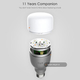 Original Xiaomi Yeelight Blue II RGBW E27 Smart LED Bulb Mi Light Mijia APP WiFi Remote Group Control 9W 600 Lumens 220V 50Hz