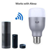 Original Xiaomi Yeelight Blue II RGBW E27 Smart LED Bulb Mi Light Mijia APP WiFi Remote Group Control 9W 600 Lumens 220V 50Hz