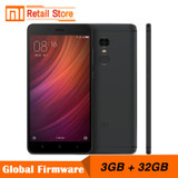 Original Xiaomi Redmi Note 4 MTK Helio X20 Deca Core CPU Mobile Phone 5.5" 3GB RAM 32GB ROM 13MP Camera 4100mAh Fingerprint ID