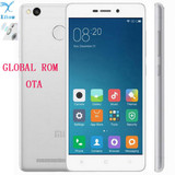 Original Xiaomi Redmi 3s 4100mAh Snapdragon 430 Octa Core 2G RAM FDD LTE 4G Fingerprint ID 5.0 " 1080P MIUI 8 Mobile Phones