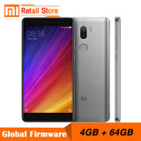 Original Xiaomi Mi5s Plus 4GB RAM 64GB ROM Mi5 S Plus Mobile Phones Snapdragon 821 Quad Core 5.7'' Smartphone 13.0MP Duo Camera