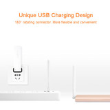 Original Xiaomi Mi WIFI Amplifier 2 Repeater 300Mbps Universal Wireless WIFI Extender Antenna WIFI Repitidor Signal Amplifier