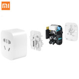 Original Xiaomi Mi Smart Socket Remote Control by Phone APP Small Intelligent Outlet with Temperature Sensor for Home Electric