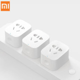 Original Xiaomi Mi Smart Socket Remote Control by Phone APP Small Intelligent Outlet with Temperature Sensor for Home Electric