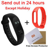 Original Xiaomi Mi Band 2 Smart Wristband Fitness Bracelet OLED Touchpad Mi Band 2 Heart Rate Monitor Mi Band 2 Xiao mi in Stock