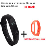 Original xiaomi mi band 2 Smart Bracelet Wristband Tracker Fitness Mi band OLED Touchpad Sleep Monitor Heart Rate in stock