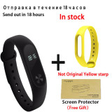 Original xiaomi mi band 2 Smart Bracelet Wristband Tracker Fitness Mi band OLED Touchpad Sleep Monitor Heart Rate in stock