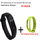 Original xiaomi mi band 2 Smart Bracelet Wristband Tracker Fitness Mi band OLED Touchpad Sleep Monitor Heart Rate in stock