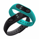 Original xiaomi mi band 2 Smart Bracelet Wristband Tracker Fitness Mi band OLED Touchpad Sleep Monitor Heart Rate in stock