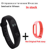 Original xiaomi mi band 2 Smart Bracelet Wristband Tracker Fitness Mi band OLED Touchpad Sleep Monitor Heart Rate in stock
