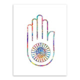 Original Watercolor Buddha Portrait Zen A4 Large Art Prints Poster Abstract Wall Pictures Canvas Painting Living Room Home Decor