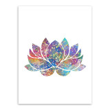 Original Watercolor Buddha Portrait Zen A4 Large Art Prints Poster Abstract Wall Pictures Canvas Painting Living Room Home Decor