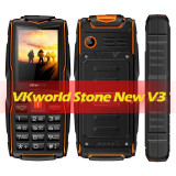 Original VKworld New Stone V3 Plus V3 max V3S IP67 Waterproof Mobile Phones Power Bank Outdoor Elder Sport Dual SIM cell phone