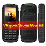 Original VKworld New Stone V3 Plus V3 max V3S IP67 Waterproof Mobile Phones Power Bank Outdoor Elder Sport Dual SIM cell phone