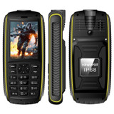Original VKworld Stone V3 Max 5300mAh Mobile Phone IP68 Waterproof 2.4 inch 21 Russian Keyboard Dual SIM Cell Phone Flashlight
