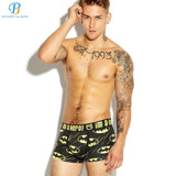 PINK HEROES Men Underwear Boxers Fashion Cartoon Printed Cotton Men Boxer Shorts Underwear Men Boxer Shorts Cueca Sexy Panties