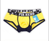 Pink Heroes 4pcs/lot Men Boxers Underwear Waist Printing Of Cotton Boxer Men Underwear Sexy Fashion Mens Underwear Shorts Boxer