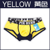 Pink Heroes 4pcs/lot Men Boxers Underwear Waist Printing Of Cotton Boxer Men Underwear Sexy Fashion Mens Underwear Shorts Boxer