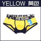 Pink Heroes 4pcs/lot Men Boxers Underwear Waist Printing Of Cotton Boxer Men Underwear Sexy Fashion Mens Underwear Shorts Boxer