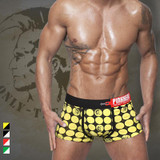 Pink Hero Brand Mens Boxers Underwear Brand Men Sexy Lingerie Male Panties Cotton Cartoon Printed Men's Underwear Boxer Shorts