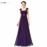 Pink Bridesmaid Dresses 2018 Ever Pretty EP08834 Long Chiffon Cheap Wedding Party Dresses Bridesmaid Dresses Wedding Gift