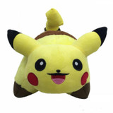 Pikachu Animal Dolls, 42*30 CM Baby Plush Toys,Children Pocket Folding Pillow Send Kids As Gift With Free Shipping