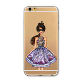 Phone Cases for iphone 6 6s Plus 6Plus 4 4s 5c 5 5s SE Soft Slim TPU Transparent Cartoon Modern Sexy Girls Pattern Case Cover