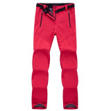Mountain Unisex Thick Warm Fleece Softshell Trousers 10 color choices Waterproof Windproof Casual Wear or sports
