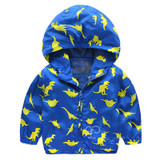 FagorBears Baby Boys Outerwear Coat Dinosaur Spring Kids Jacket Long Sleeve Children Clothes Boy Jacket Hooded Autumn Clothings