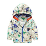 FagorBears Baby Boys Outerwear Coat Dinosaur Spring Kids Jacket Long Sleeve Children Clothes Boy Jacket Hooded Autumn Clothings