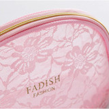 FADISH Neceser New Women Portable Cute Beauty Travel Cosmetic Bag Organizer Case Makeup Make up Wash Pouch Toiletry Bag
