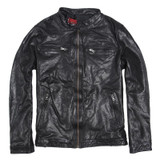 Factory Vegetable Tanned Sheepskin Leather Jacket Men Genuine Leather Jacket Slim Fit Soft Bomber Men's Leather Coat Autumn F082